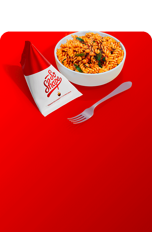 Wegetariański makaron alla bolognese