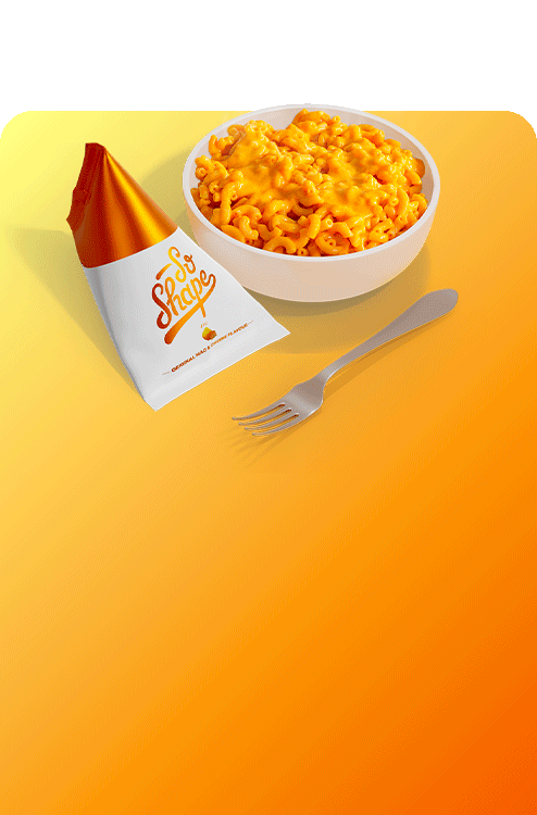 Mac & Cheese o smaku sera Cheddar